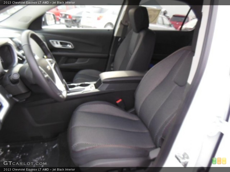 Jet Black Interior Photo for the 2013 Chevrolet Equinox LT AWD #76962719