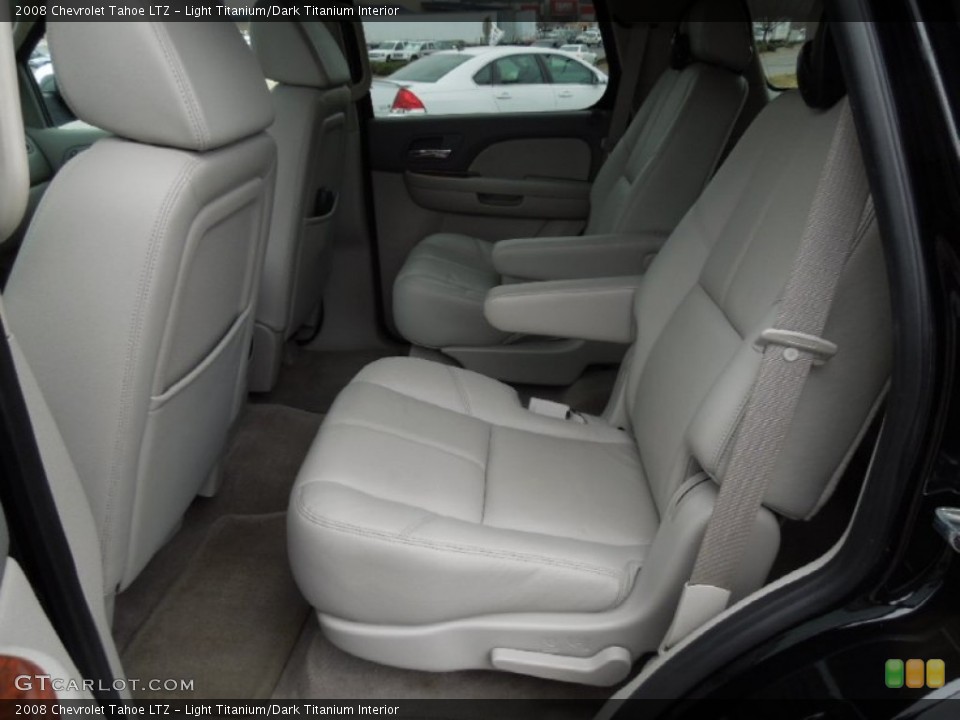 Light Titanium/Dark Titanium Interior Rear Seat for the 2008 Chevrolet Tahoe LTZ #76966359