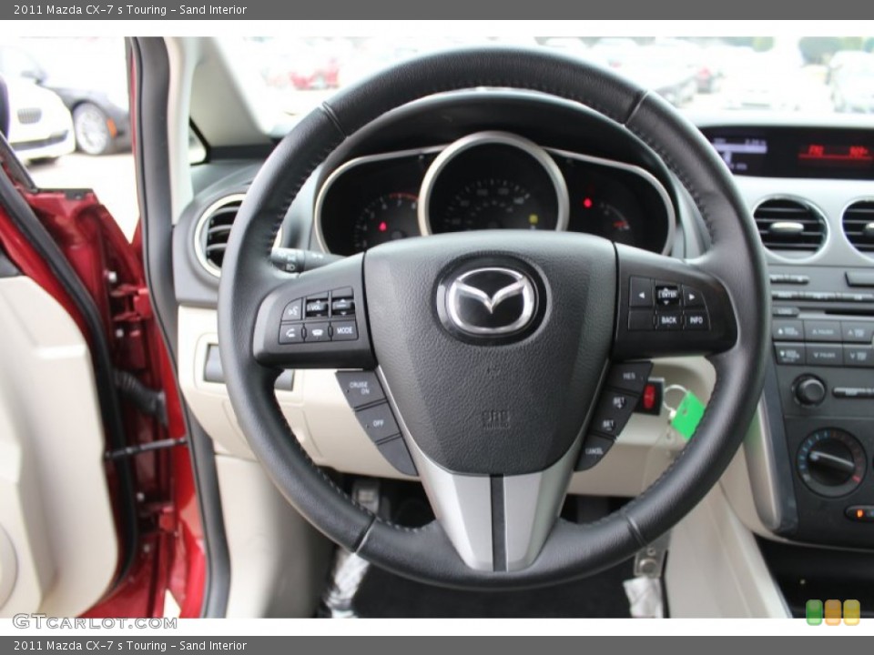 Sand Interior Steering Wheel for the 2011 Mazda CX-7 s Touring #76966384