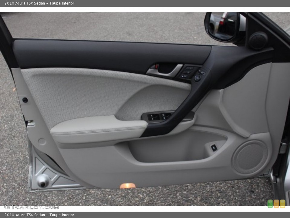 Taupe Interior Door Panel For The 2010 Acura Tsx Sedan
