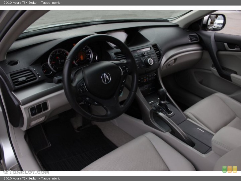 Taupe Interior Photo for the 2010 Acura TSX Sedan #76966552