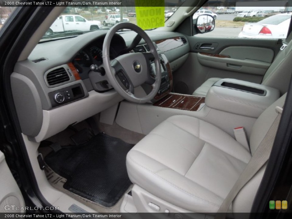 Light Titanium/Dark Titanium Interior Prime Interior for the 2008 Chevrolet Tahoe LTZ #76966659