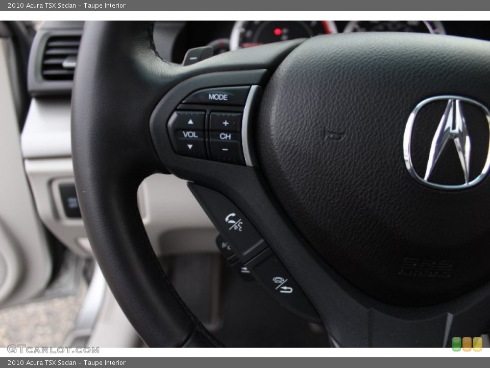 Taupe Interior Controls for the 2010 Acura TSX Sedan #76966707