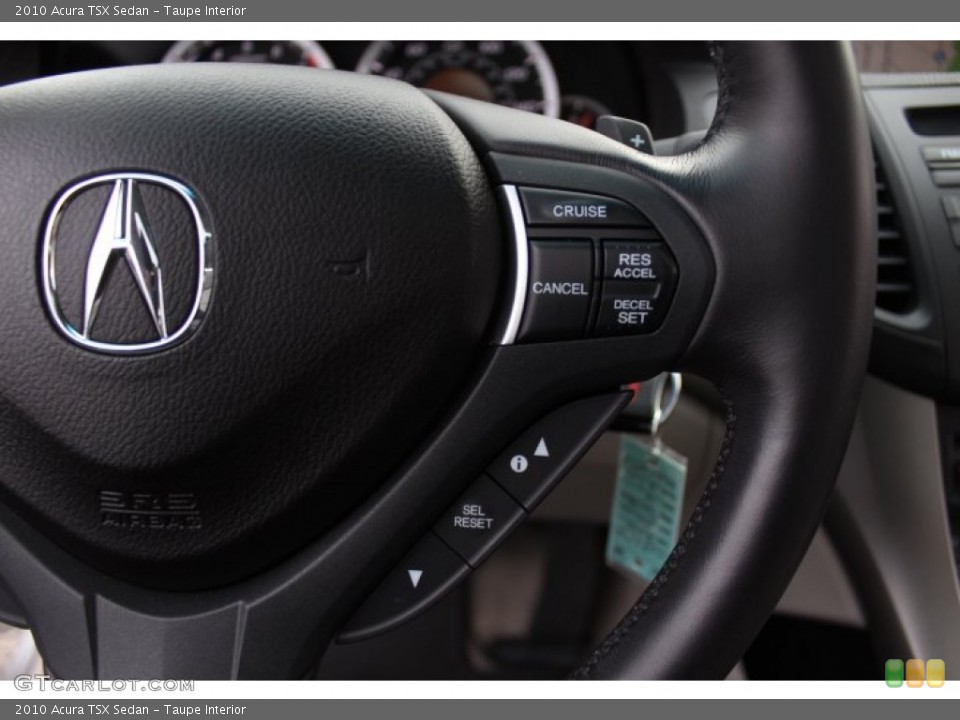 Taupe Interior Controls for the 2010 Acura TSX Sedan #76966729