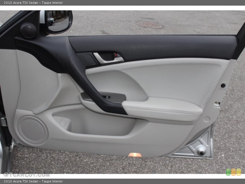 Taupe Interior Door Panel for the 2010 Acura TSX Sedan #76966966