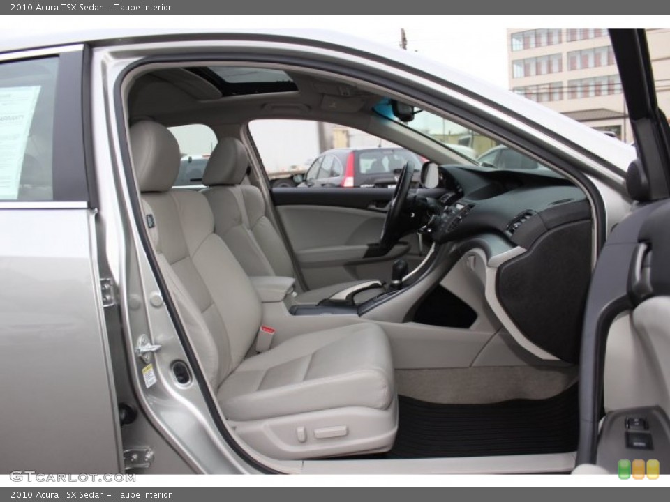 Taupe Interior Photo for the 2010 Acura TSX Sedan #76967006