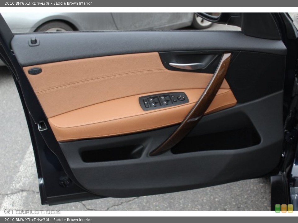 Saddle Brown Interior Door Panel for the 2010 BMW X3 xDrive30i #76967386