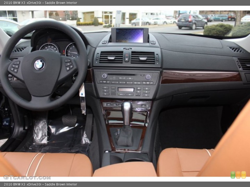Saddle Brown Interior Dashboard for the 2010 BMW X3 xDrive30i #76967486