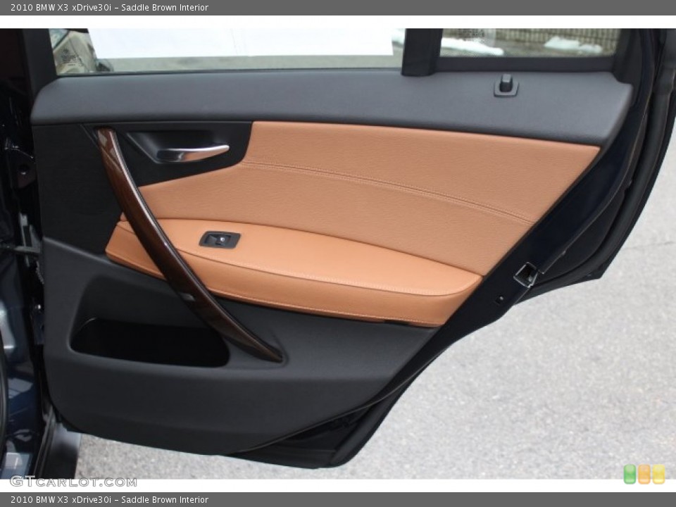 Saddle Brown Interior Door Panel for the 2010 BMW X3 xDrive30i #76967698