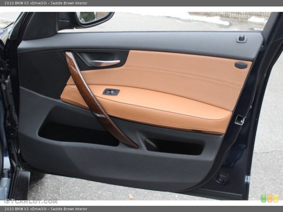 Saddle Brown Interior Door Panel for the 2010 BMW X3 xDrive30i #76967737