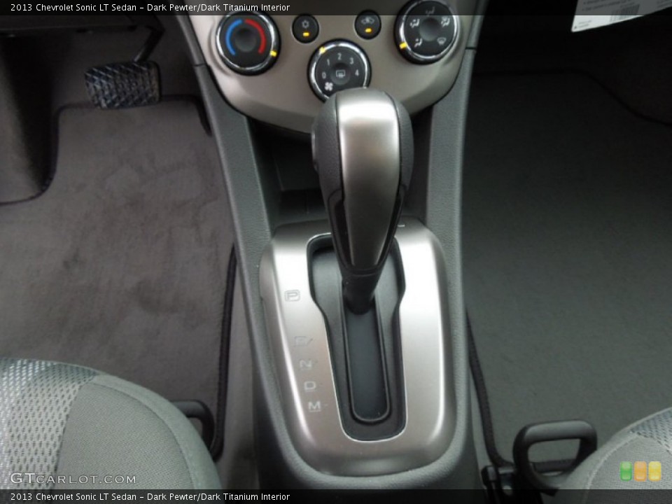 Dark Pewter/Dark Titanium Interior Transmission for the 2013 Chevrolet Sonic LT Sedan #76967974