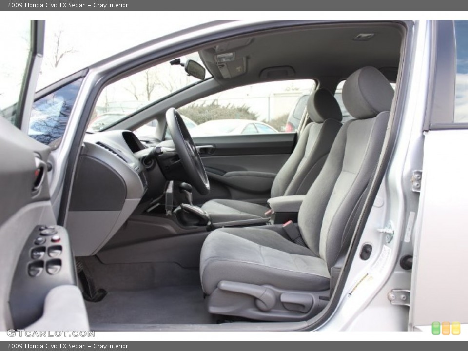 Gray Interior Photo for the 2009 Honda Civic LX Sedan #76968576