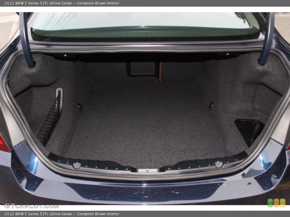 Cinnamon Brown Interior Trunk for the 2012 BMW 5 Series 535i xDrive Sedan #76968581