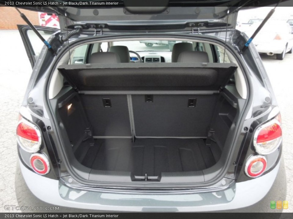 Jet Black/Dark Titanium Interior Trunk for the 2013 Chevrolet Sonic LS Hatch #76969140