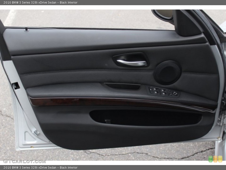 Black Interior Door Panel for the 2010 BMW 3 Series 328i xDrive Sedan #76969763