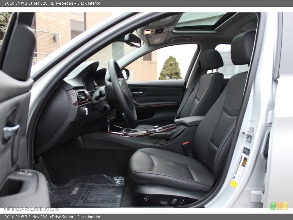 Black Interior Photo for the 2010 BMW 3 Series 328i xDrive Sedan #76969812