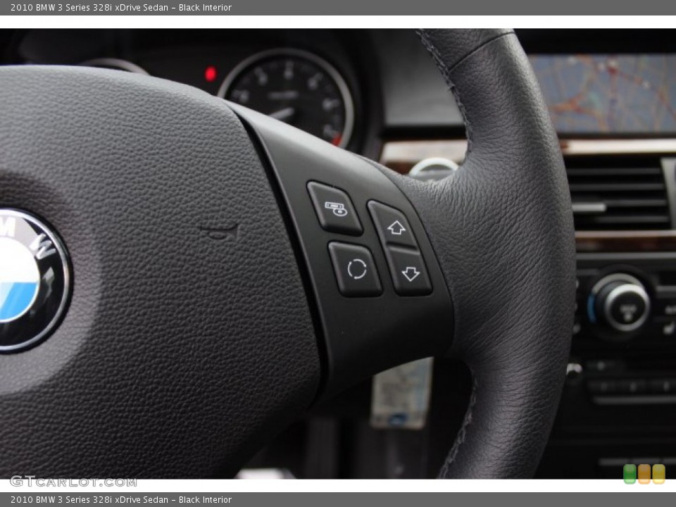 Black Interior Controls for the 2010 BMW 3 Series 328i xDrive Sedan #76969957