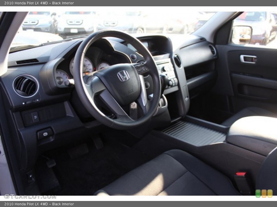 Black Interior Prime Interior for the 2010 Honda Pilot LX 4WD #76970230