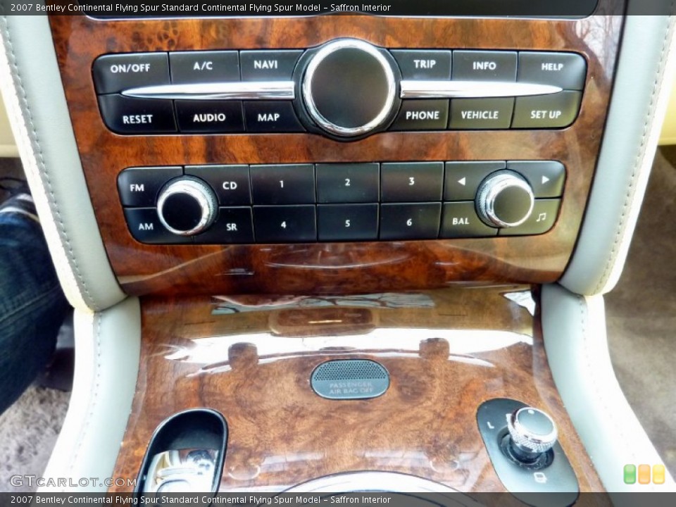 Saffron Interior Controls for the 2007 Bentley Continental Flying Spur  #76970404