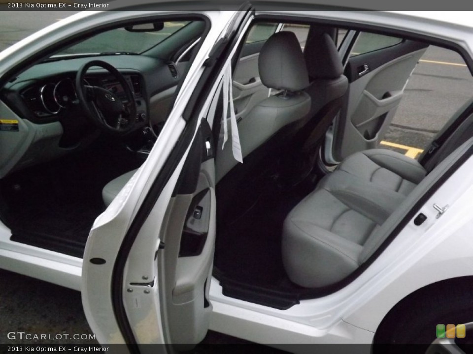 Gray Interior Photo for the 2013 Kia Optima EX #76970503