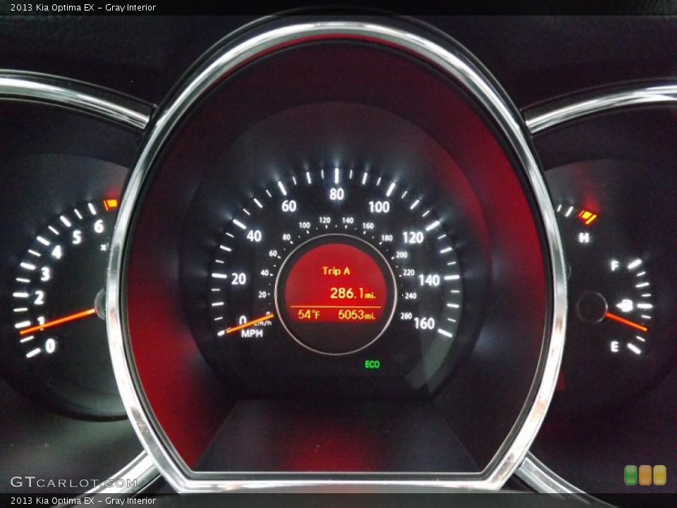 Gray Interior Gauges for the 2013 Kia Optima EX #76970713