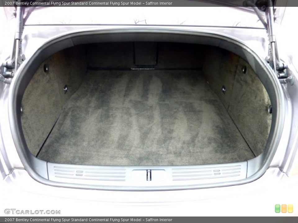 Saffron Interior Trunk for the 2007 Bentley Continental Flying Spur  #76970797