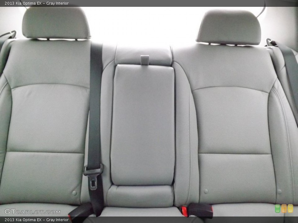 Gray Interior Rear Seat for the 2013 Kia Optima EX #76970812