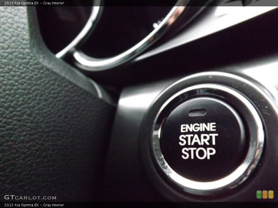 Gray Interior Controls for the 2013 Kia Optima EX #76970926