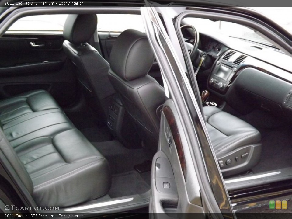 Ebony Interior Photo for the 2011 Cadillac DTS Premium #76972432