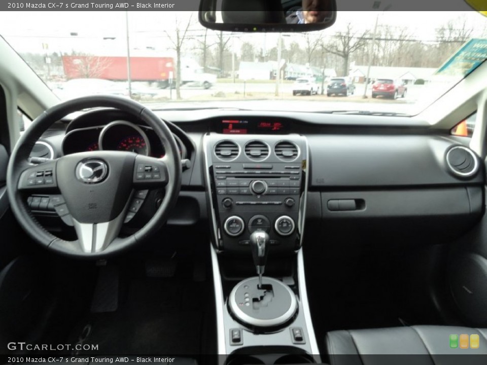 Black Interior Dashboard for the 2010 Mazda CX-7 s Grand Touring AWD #76972834