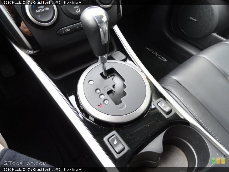 Black Interior Transmission for the 2010 Mazda CX-7 s Grand Touring AWD #76973209