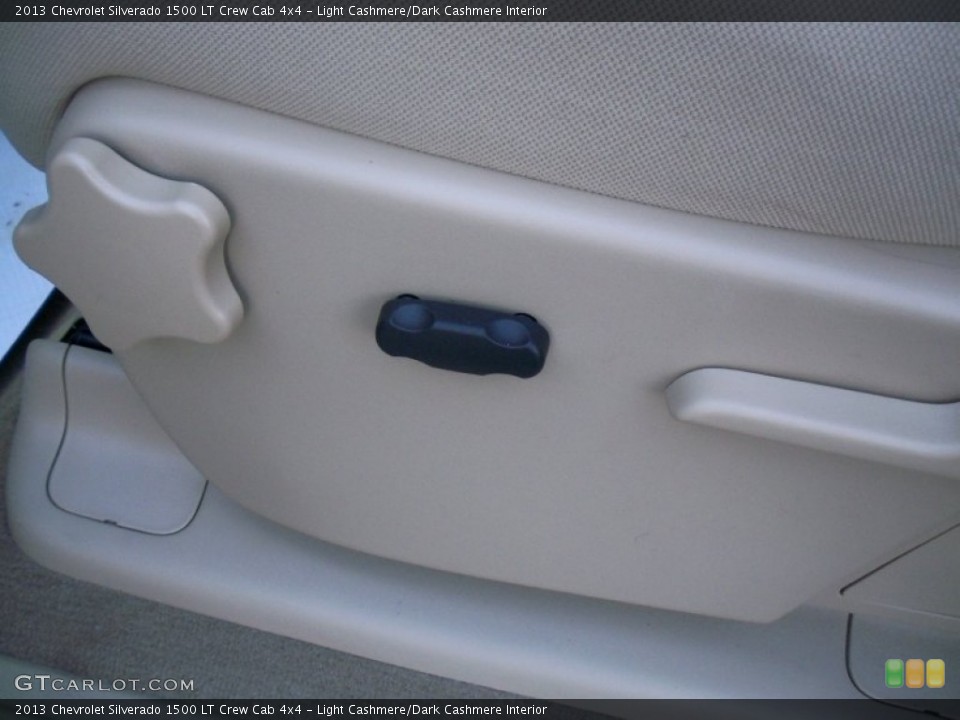 Light Cashmere/Dark Cashmere Interior Controls for the 2013 Chevrolet Silverado 1500 LT Crew Cab 4x4 #76973851