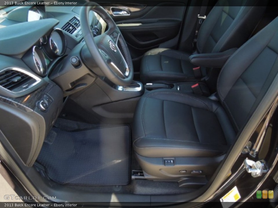 Ebony Interior Photo for the 2013 Buick Encore Leather #76974271