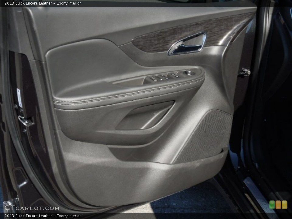 Ebony Interior Door Panel for the 2013 Buick Encore Leather #76974329