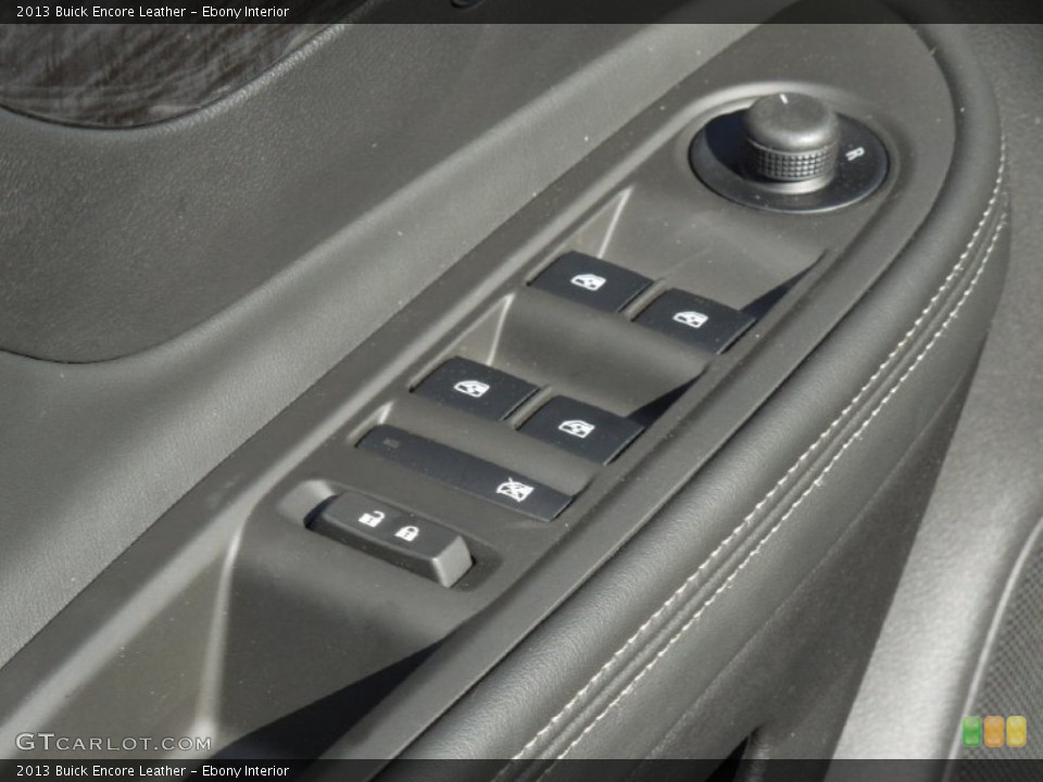 Ebony Interior Controls for the 2013 Buick Encore Leather #76974358