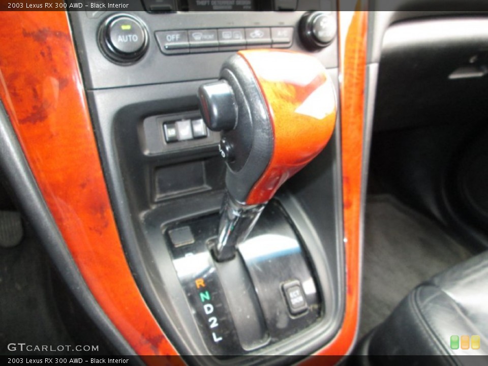 Black Interior Transmission for the 2003 Lexus RX 300 AWD #76974455