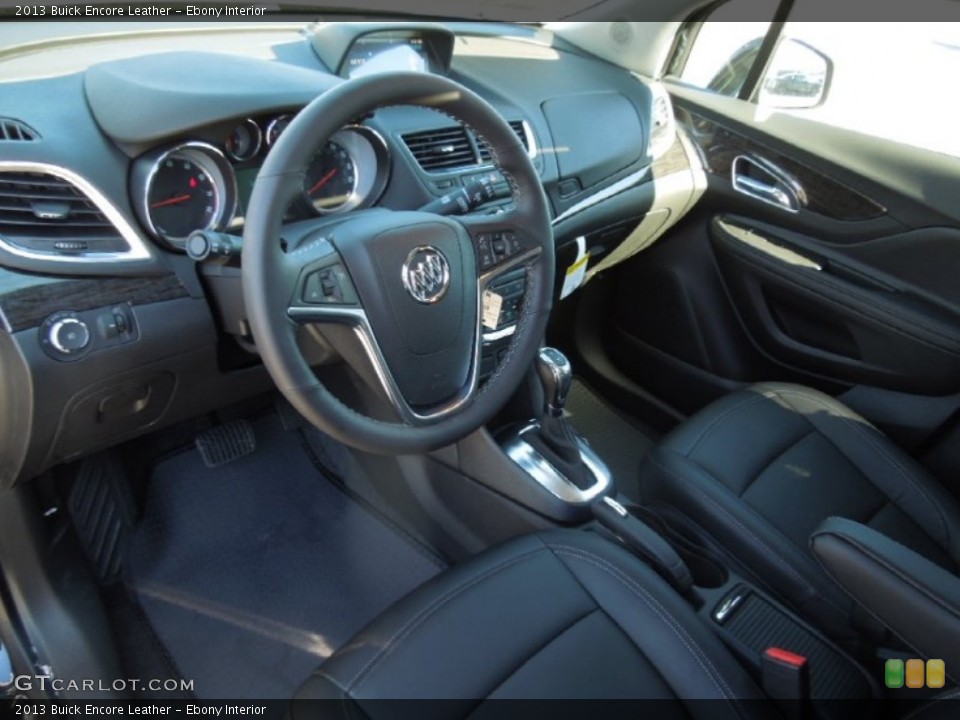 Ebony Interior Prime Interior for the 2013 Buick Encore Leather #76974651