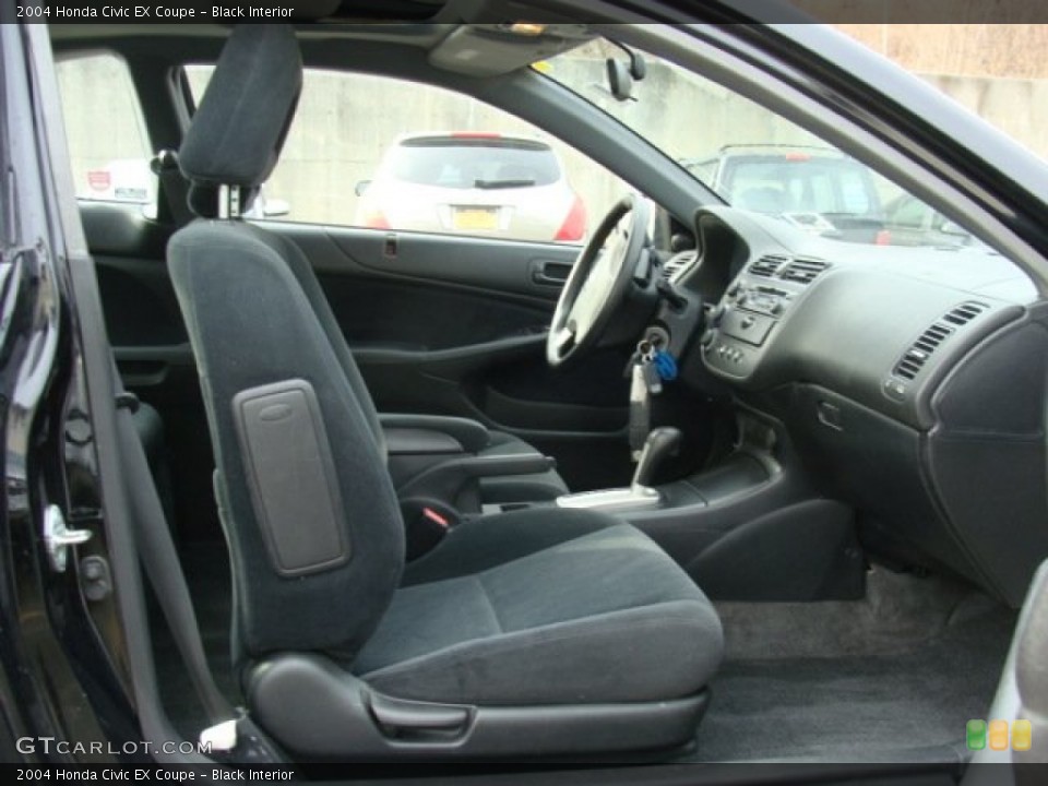 Black Interior Photo for the 2004 Honda Civic EX Coupe #76975188