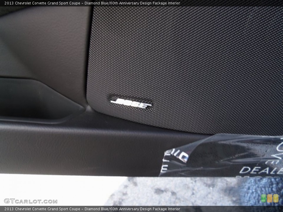 Diamond Blue/60th Anniversary Design Package Interior Audio System for the 2013 Chevrolet Corvette Grand Sport Coupe #76975654