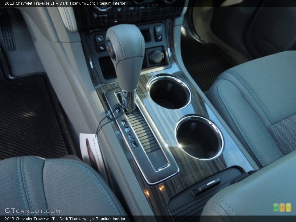 Dark Titanium/Light Titanium Interior Transmission for the 2013 Chevrolet Traverse LT #76976833