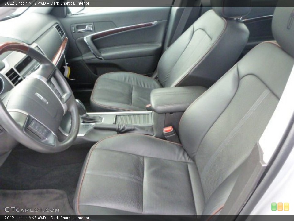 Dark Charcoal Interior Front Seat for the 2012 Lincoln MKZ AWD #76976848