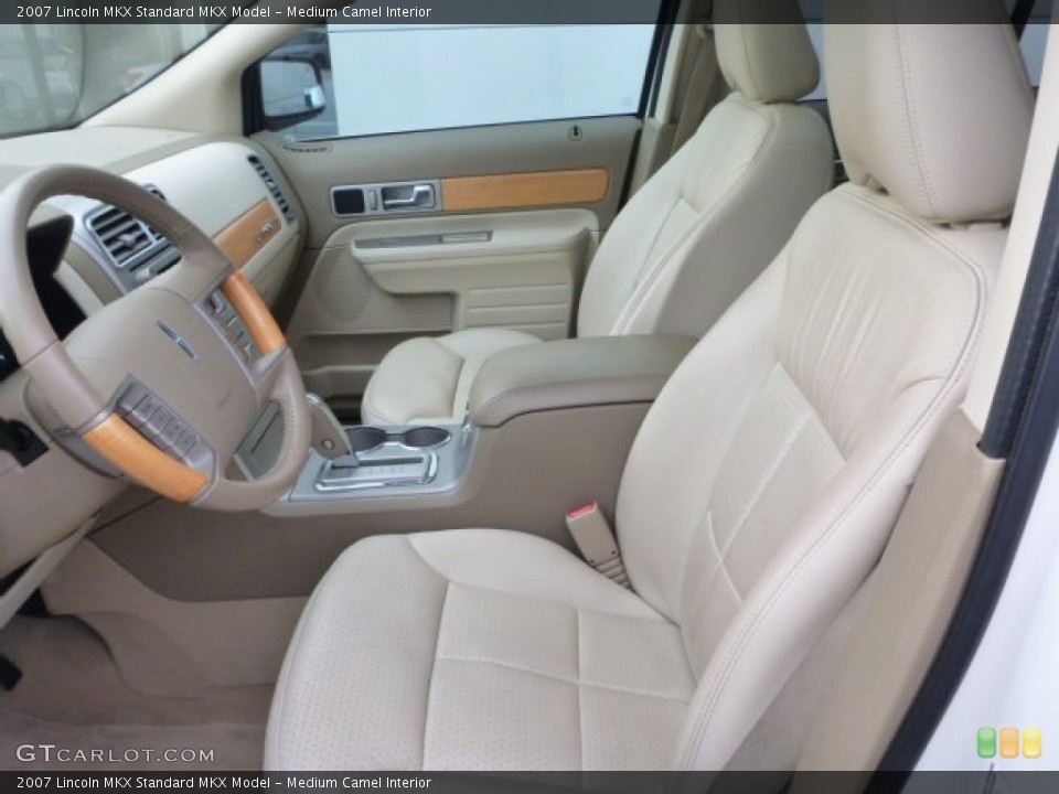Medium Camel Interior Front Seat for the 2007 Lincoln MKX  #76977280
