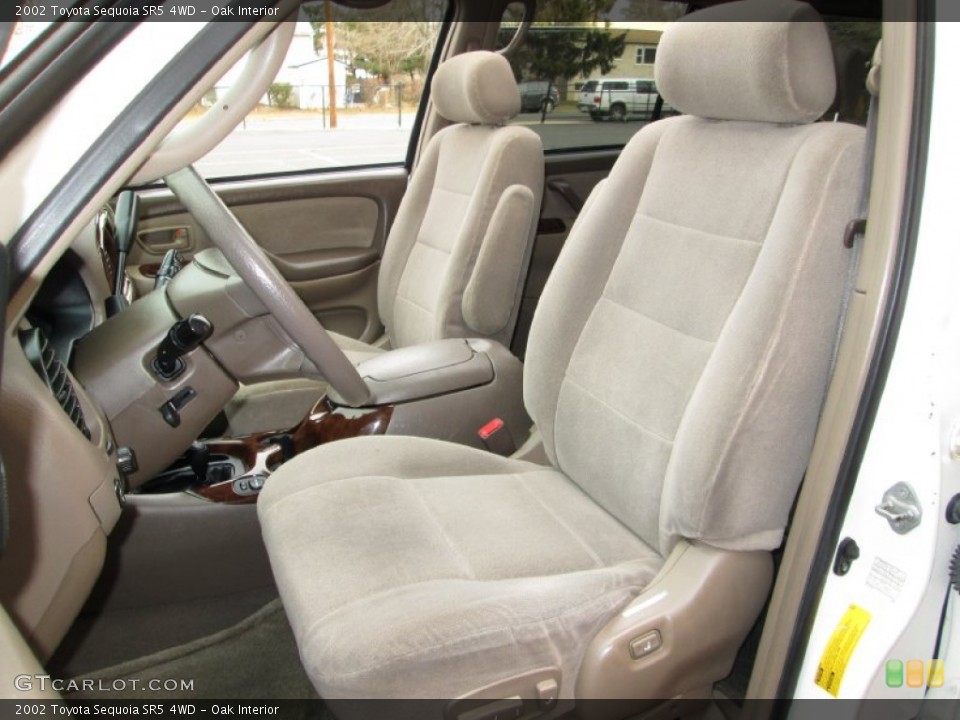 Oak Interior Front Seat for the 2002 Toyota Sequoia SR5 4WD #76977481