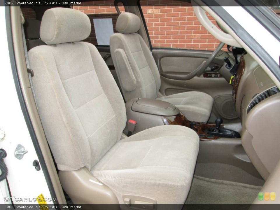 Oak Interior Front Seat for the 2002 Toyota Sequoia SR5 4WD #76977505