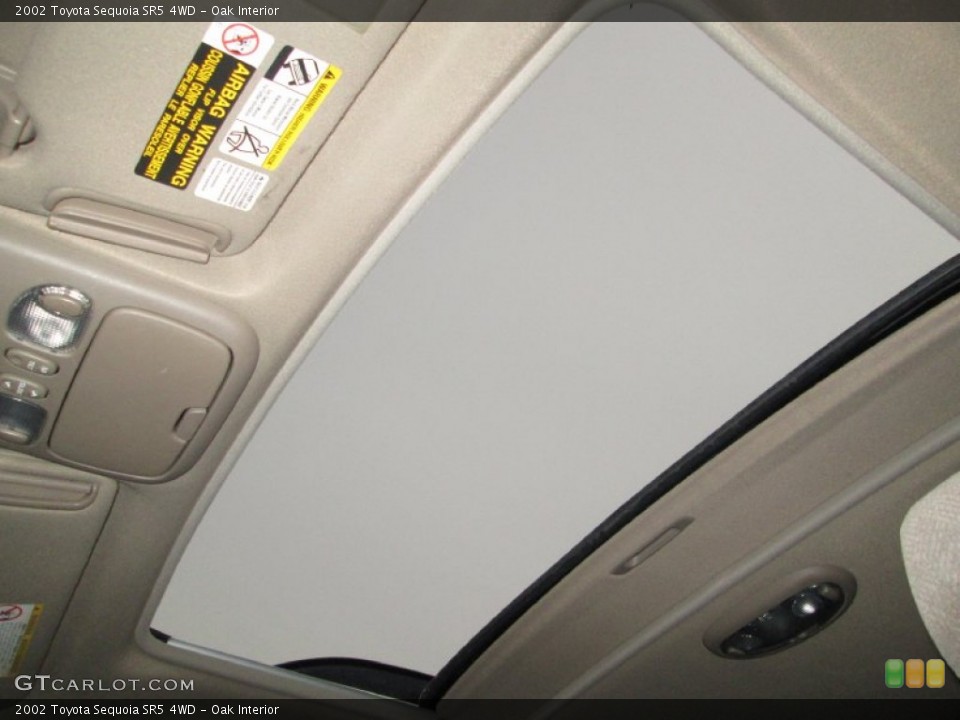 Oak Interior Sunroof for the 2002 Toyota Sequoia SR5 4WD #76977640