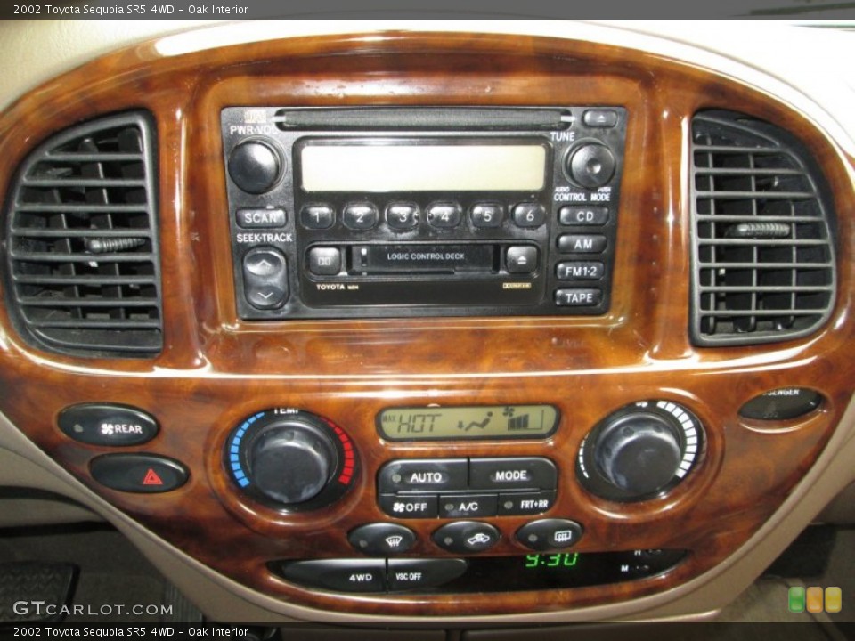 Oak Interior Controls for the 2002 Toyota Sequoia SR5 4WD #76977665