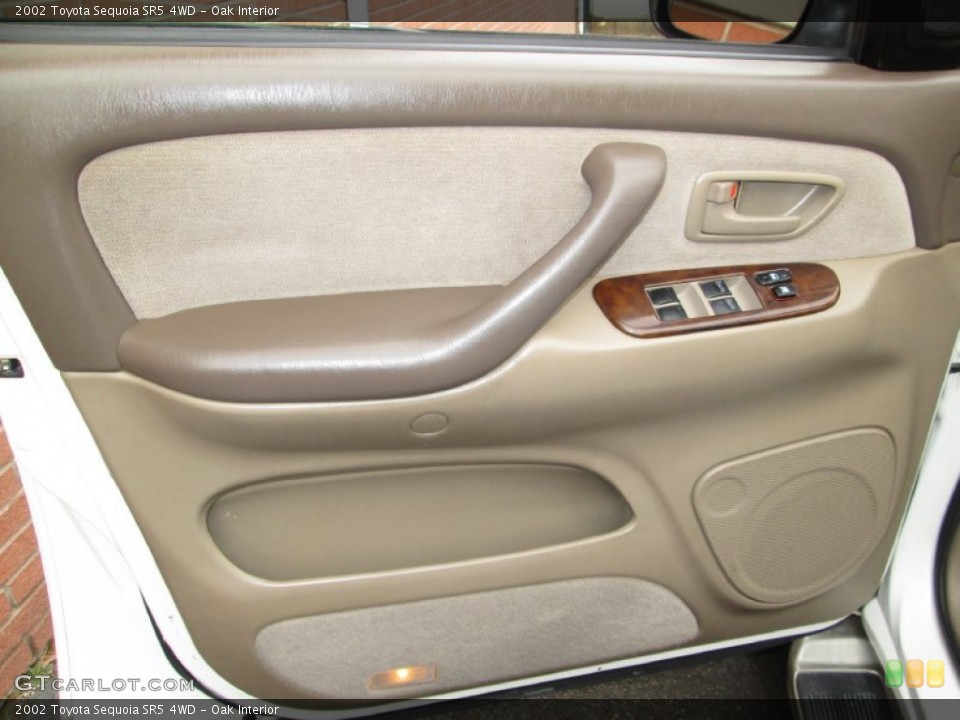 Oak Interior Door Panel for the 2002 Toyota Sequoia SR5 4WD #76977772