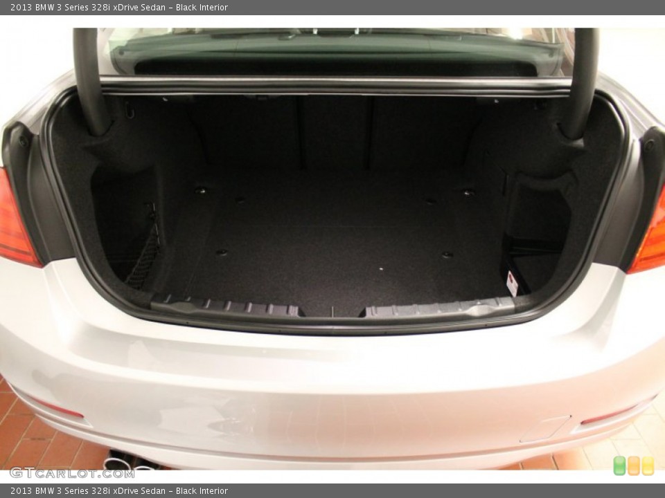 Black Interior Trunk for the 2013 BMW 3 Series 328i xDrive Sedan #76978258