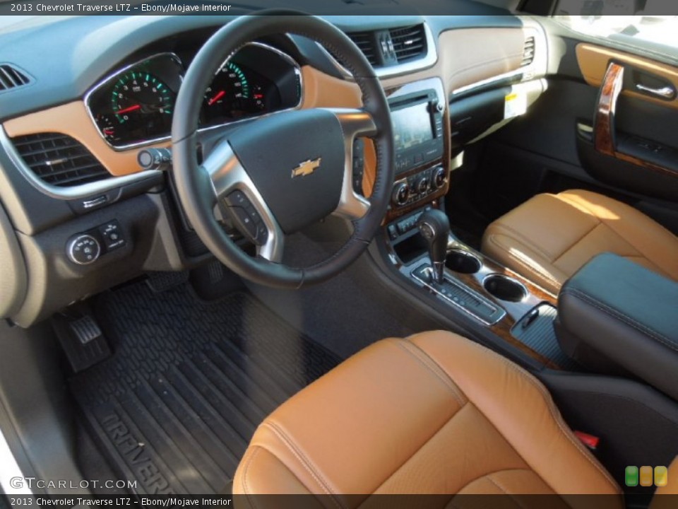Ebony/Mojave Interior Prime Interior for the 2013 Chevrolet Traverse LTZ #76978804
