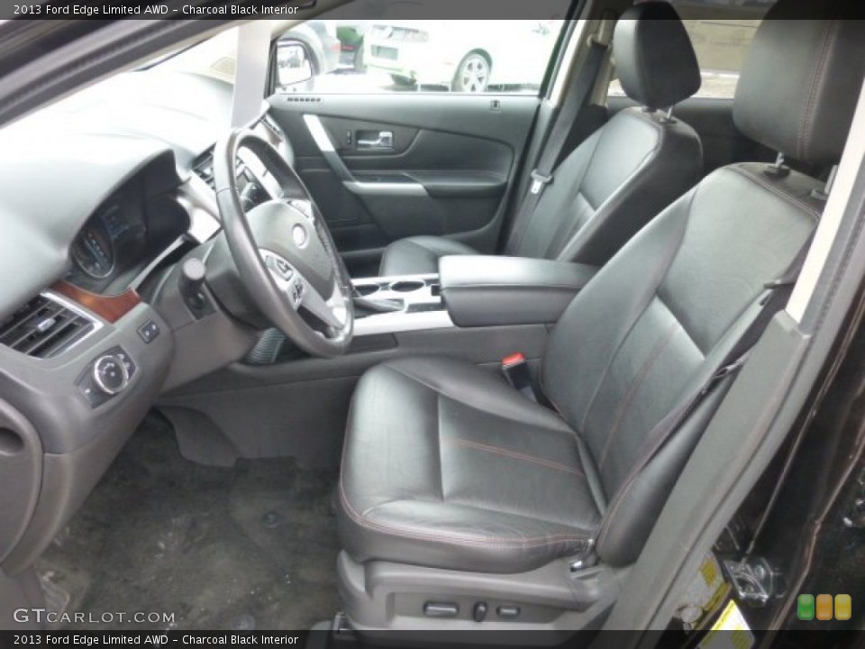 Charcoal Black Interior Photo for the 2013 Ford Edge Limited AWD #76979945